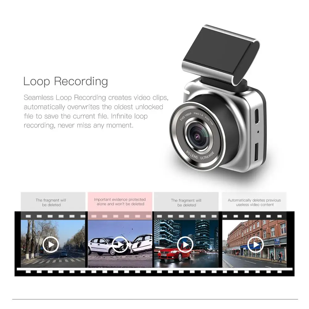 2" Mini Universal Car DVR Dash Cam Camera Display 1080FHD Driving Recorder G-sensor 200W 135 Degree Lens Dashcam for Anytek Q2N
2" Mini Universal Car DVR Dash Cam Camera Display 1080FHD Driving Recorder G-sensor 200W 135 Degree Lens Dashcam for Anytek Q2N