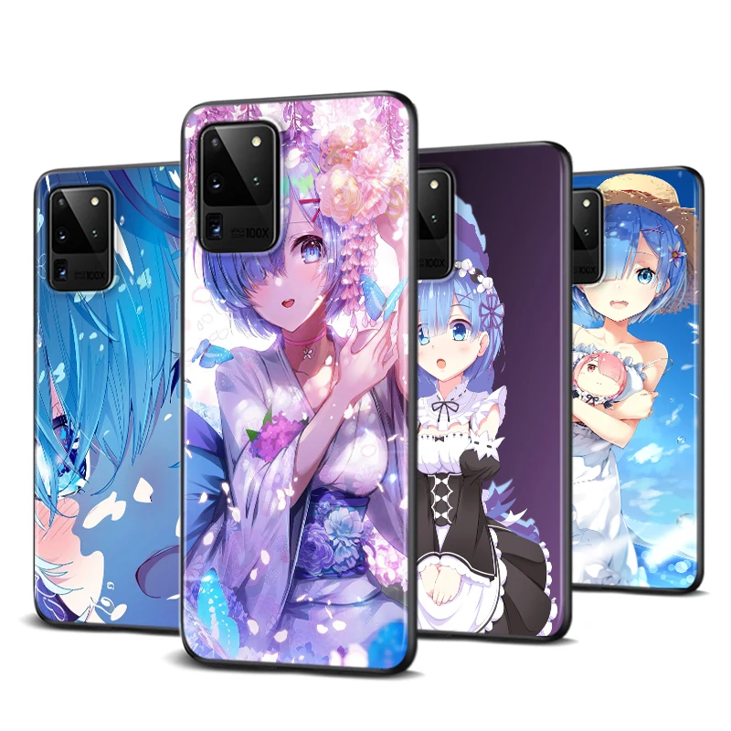 Anime Rem Phone Case For Samsung S22 S21 S20 FE Ultra Pro Lite S10 5G S10E S9 S8 S7 S6 Edge Plus Soft Cover
Anime Rem Phone Case For Samsung S22 S21 S20 FE Ultra Pro Lite S10 5G S10E S9 S8 S7 S6 Edge Plus Soft Cover