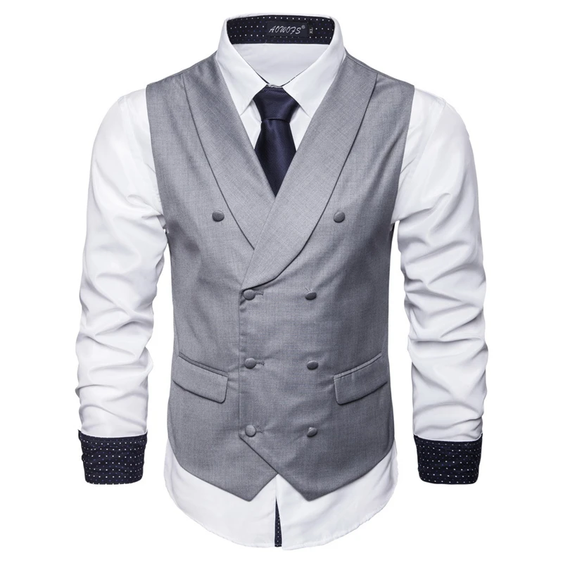 2021 New Arrival Dress Vests For Men Slim Fits Mens Suit Vest Male Waistcoat Homme Casual Sleeveless Formal Business Jacket
2021 New Arrival Dress Vests For Men Slim Fits Mens Suit Vest Male Waistcoat Homme Casual Sleeveless Formal Business Jacket