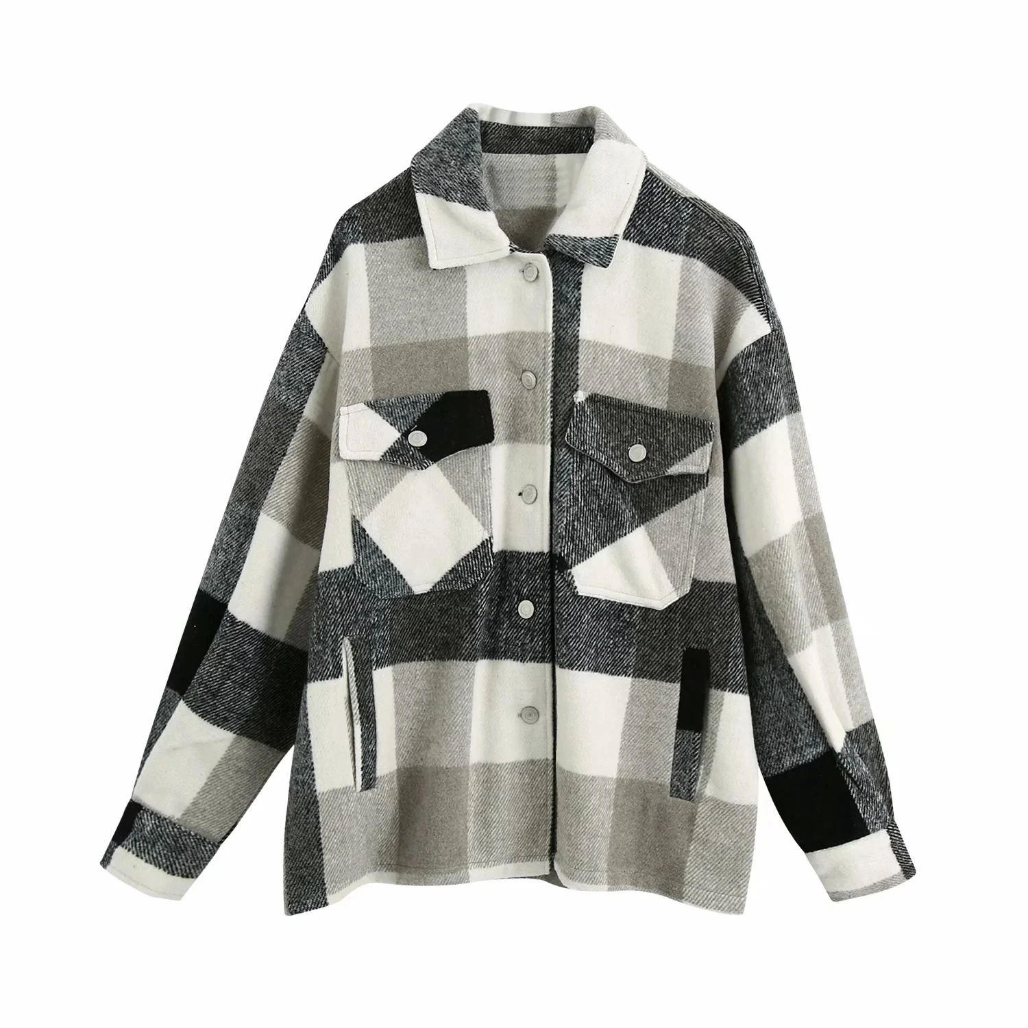 women plaid jacket Women winter coat korean jackets ladies oversized jacket female thick coats 2021
women plaid jacket Women winter coat korean jackets ladies oversized jacket female thick coats 2021
