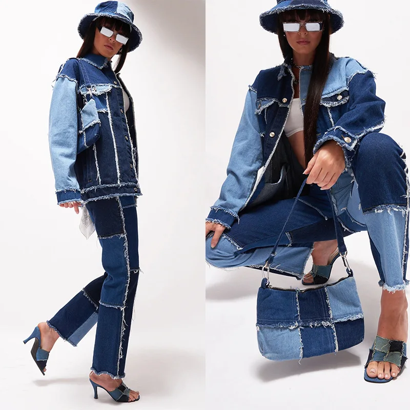 High Waisted Jeans Women Casual Long Trouses Ladies Patchwork Fashion Denim Pants Capris Pocket Streetwear 2020
High Waisted Jeans Women Casual Long Trouses Ladies Patchwork Fashion Denim Pants Capris Pocket Streetwear 2020