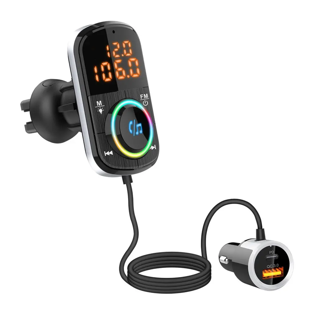 Новинка автомобильный беспроводной MP3-плеер QC3.0 Быстрая зарядка PD автомобильное атмосферсветильник устройство FM-передатчик Поддержка двой...
Новинка автомобильный беспроводной MP3-плеер QC3.0 Быстрая зарядка PD автомобильное атмосферсветильник устройство FM-передатчик Поддержка двой...