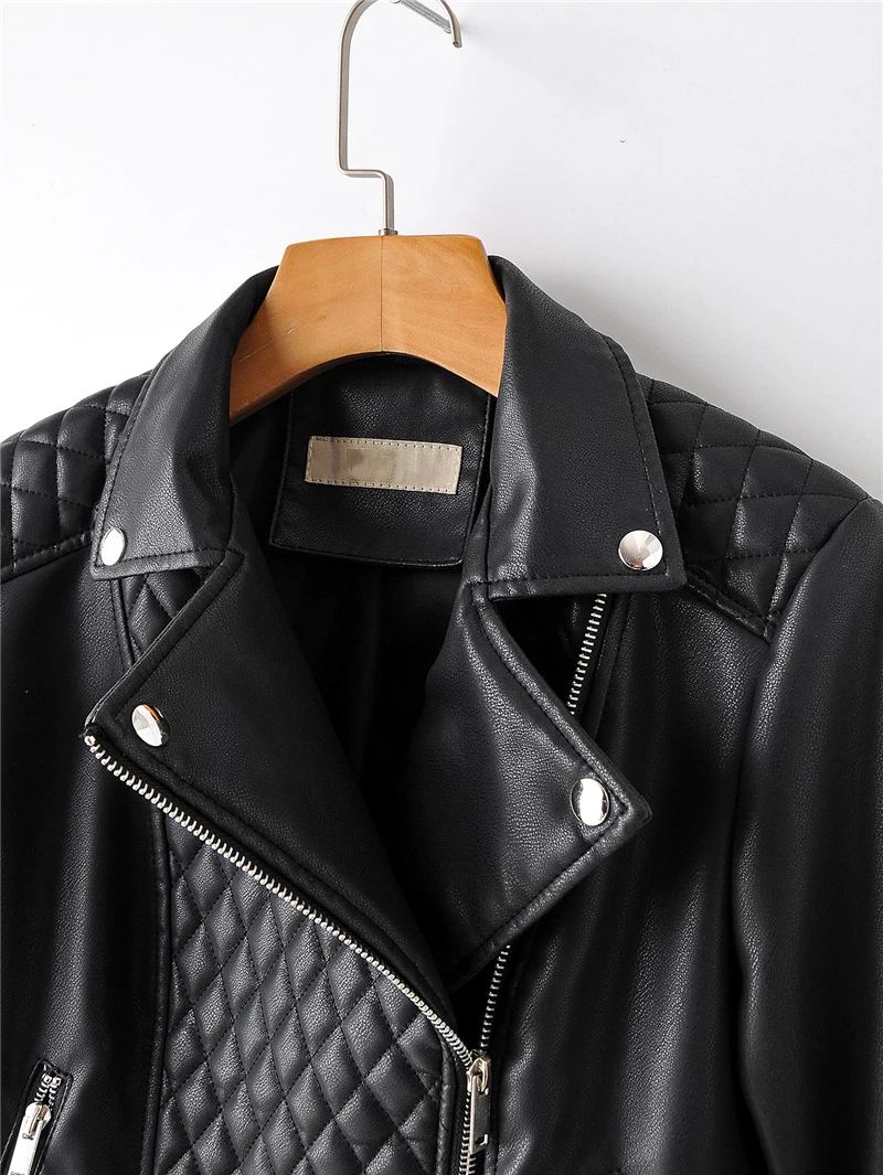 Women Coats Female Motorcycle Outerwear Women's Leather Jacket PU Casual Street Coat Punk Jackets Slim Coats New Fashion FL096
Women Coats Female Motorcycle Outerwear Women's Leather Jacket PU Casual Street Coat Punk Jackets Slim Coats New Fashion FL096