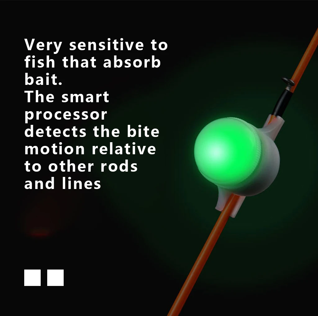 Night Fishing Alert Outdoor Fishing Bite LED Alarm Rod Tip Mounted Automatic Glowing Alert Fishing Light Bite Indicator
Night Fishing Alert Outdoor Fishing Bite LED Alarm Rod Tip Mounted Automatic Glowing Alert Fishing Light Bite Indicator