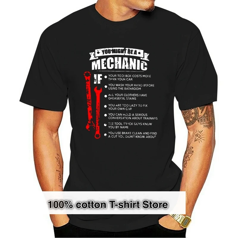 Men Funny T Shirt Fashion tshirt You Might Be A Mechanic If Your Toolbox Costs More Than Your Car Women t-shirt
Men Funny T Shirt Fashion tshirt You Might Be A Mechanic If Your Toolbox Costs More Than Your Car Women t-shirt