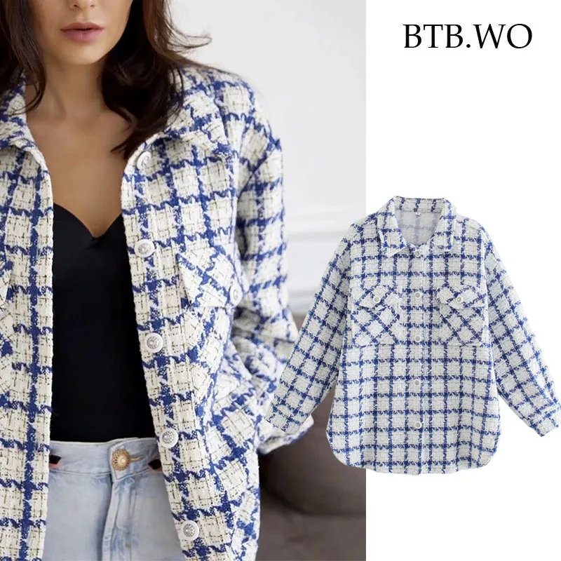 BTB.WO Za 2021 Women Fashion Patch Pockets Oversized Jacket Coat Vintage Long Sleeve Frayed Female Outerwear Chic Tops
BTB.WO Za 2021 Women Fashion Patch Pockets Oversized Jacket Coat Vintage Long Sleeve Frayed Female Outerwear Chic Tops