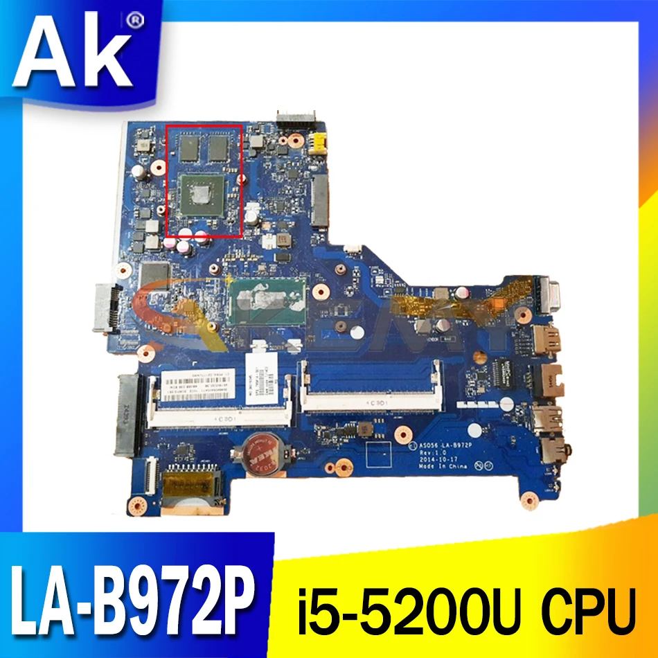 797850-001 797850-501 For HP Pavillion 15-R I5-5200U Notebook Mainboard LA-B972P SR23Y N15V-GM-S-A2 DDR3 Laptop Motherboard
797850-001 797850-501 For HP Pavillion 15-R I5-5200U Notebook Mainboard LA-B972P SR23Y N15V-GM-S-A2 DDR3 Laptop Motherboard