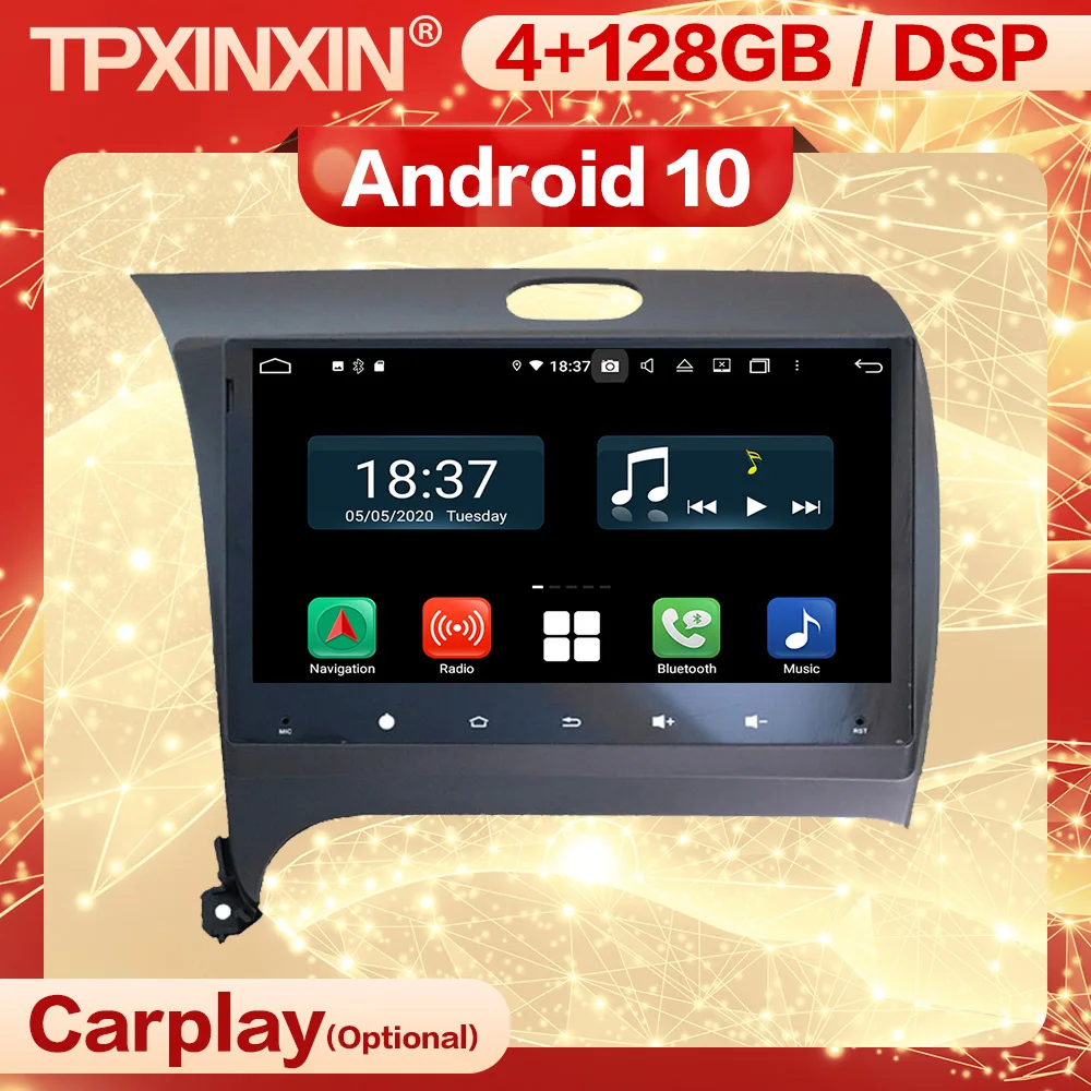 4+128G Carplay 2 Din Android 10 Multimedia Stereo Receiver For KIA K3 2013 2014 Auto GPS Wifi Radio Audio Video Player Head Unit
4+128G Carplay 2 Din Android 10 Multimedia Stereo Receiver For KIA K3 2013 2014 Auto GPS Wifi Radio Audio Video Player Head Unit