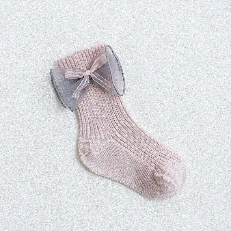 Baby Girl Socks Cute Cartoon Bowknot Children Kids Soft Cotton Princess Socks Solid Color Lace Breathable Kids Girls Bows Socks 
Baby Girl Socks Cute Cartoon Bowknot Children Kids Soft Cotton Princess Socks Solid Color Lace Breathable Kids Girls Bows Socks