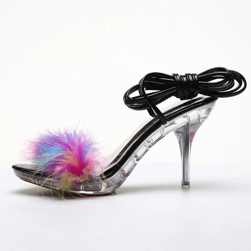 high heels pointed sexy stiletto sandals women 
high heels pointed sexy stiletto sandals women