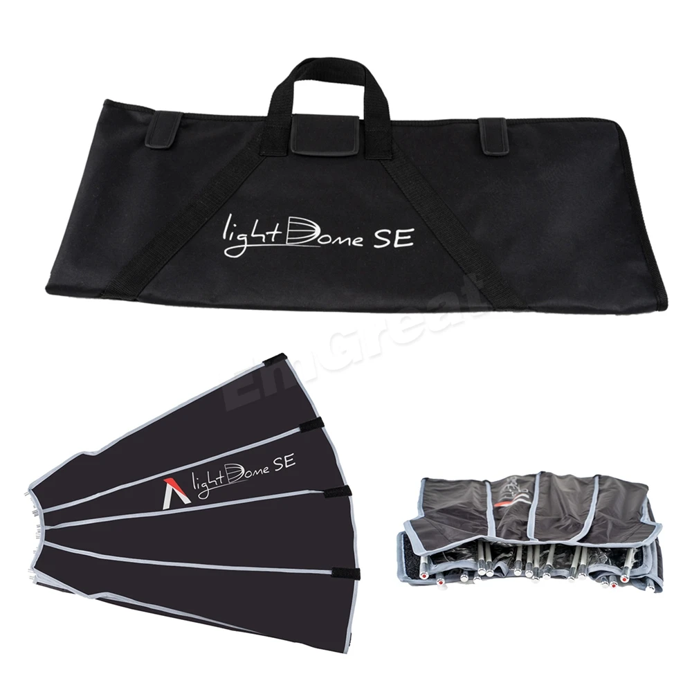 Aputure Light Dome SE Lightweight Portable Softbox Flash Diffuser for Amaran 100D/X 200D/X 300DII 120DII Bowens Mount LED Light
Aputure Light Dome SE Lightweight Portable Softbox Flash Diffuser for Amaran 100D/X 200D/X 300DII 120DII Bowens Mount LED Light