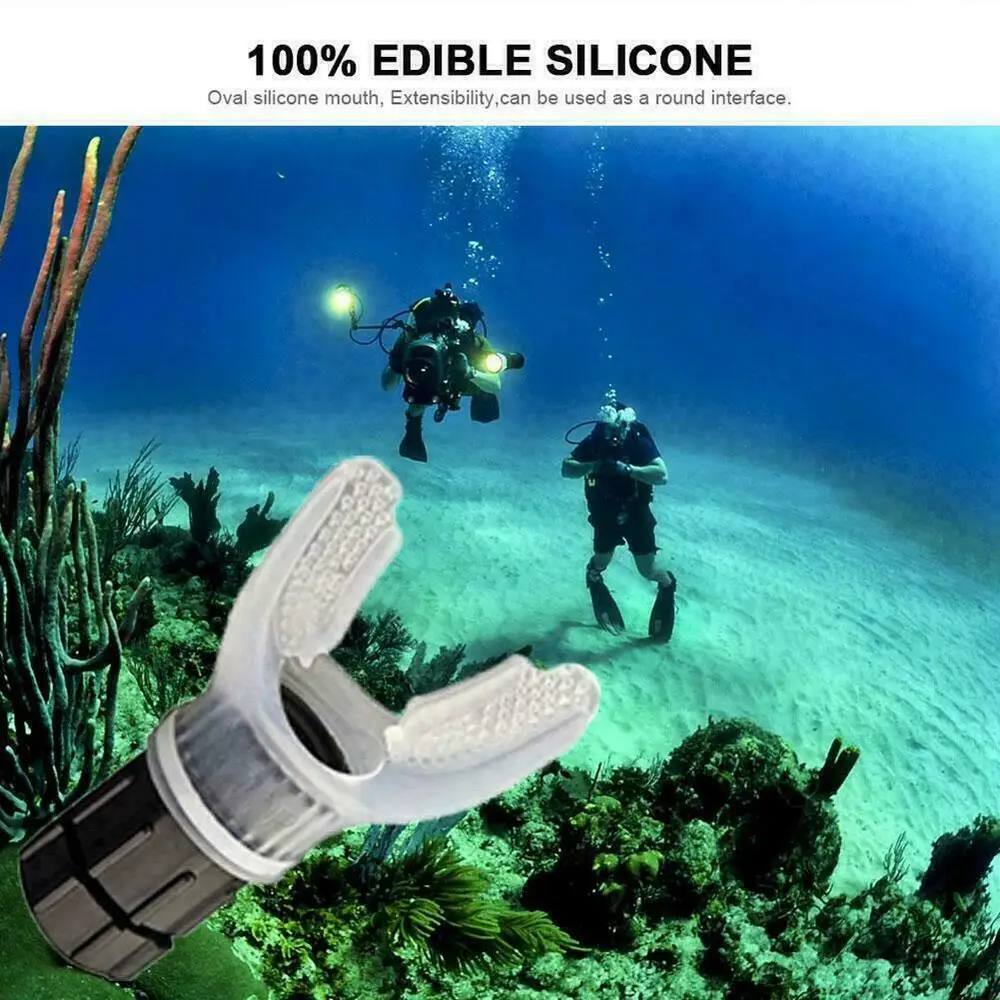 Diving Breathing Exerciser Silicone Safe Lung & Fitness Trainer Respiratory Fitness Trainer Diving Silicone Mouthpiece
Diving Breathing Exerciser Silicone Safe Lung & Fitness Trainer Respiratory Fitness Trainer Diving Silicone Mouthpiece