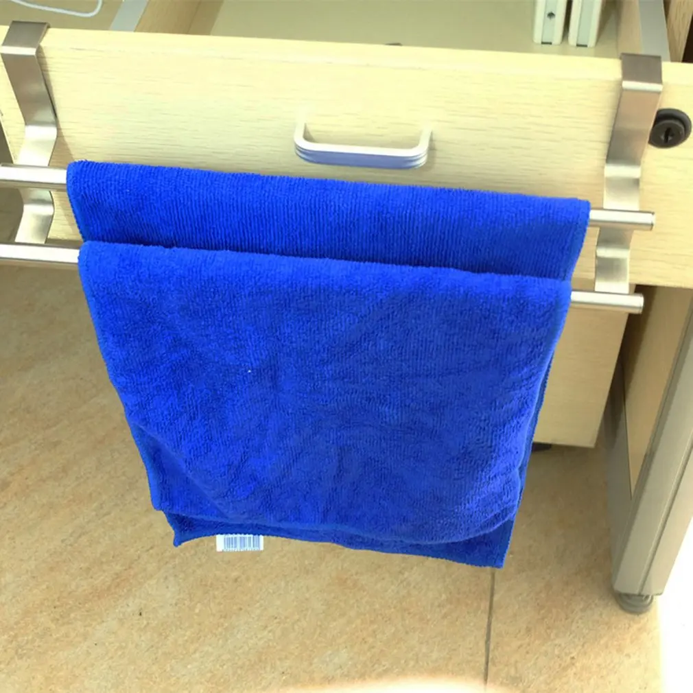 Bathroom Towel Bar Towel Rack Double Layer Over Door Cupboard Hanger Hotel Bath Stainless Steel Towel Holder
Bathroom Towel Bar Towel Rack Double Layer Over Door Cupboard Hanger Hotel Bath Stainless Steel Towel Holder