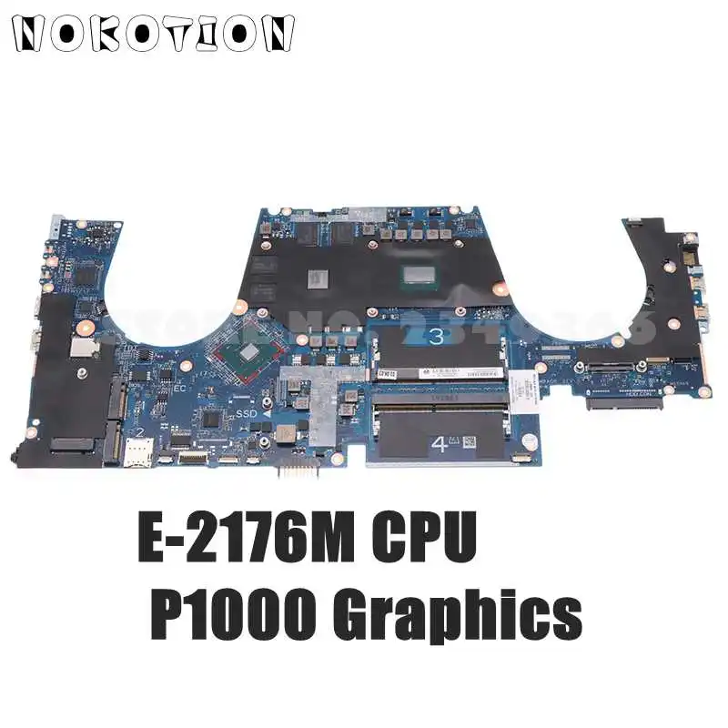 NOKOTION L28688-601 For HP ZBOOK 15 G5 Laptop Motherboard SR3YX Xeon E-2176M CPU Quadro P1000 DA0XW2MBAG0 L28688-001 L28688-501
NOKOTION L28688-601 For HP ZBOOK 15 G5 Laptop Motherboard SR3YX Xeon E-2176M CPU Quadro P1000 DA0XW2MBAG0 L28688-001 L28688-501