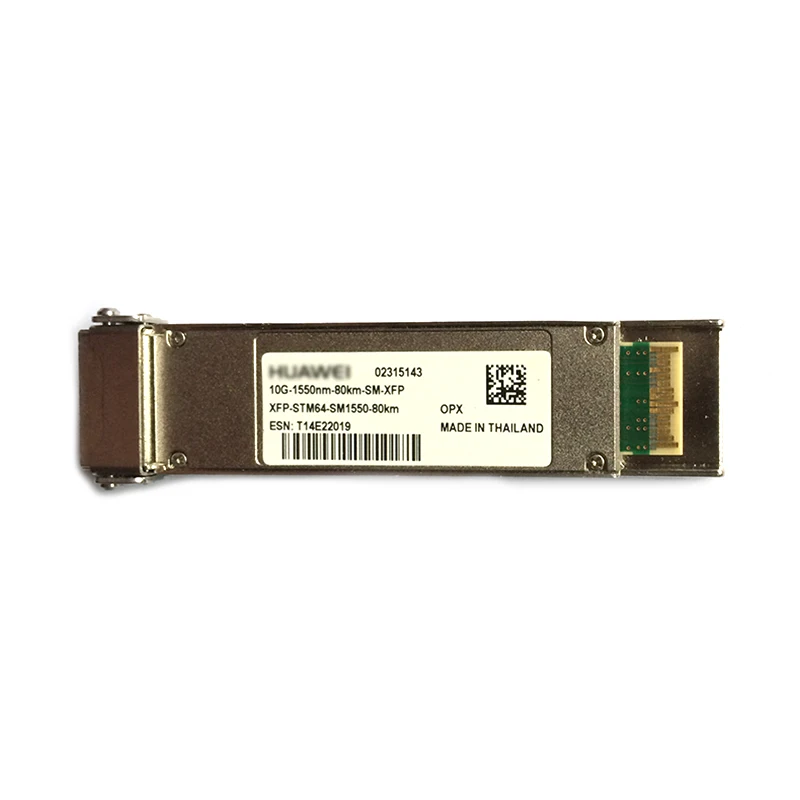 HW XFP-STM64-SM1550-80km 02315143 10G-1550nm-80km-SM-XFP, сделано в Таиланде, одномодовый оптоволоконный трансивер XFP
HW XFP-STM64-SM1550-80km 02315143 10G-1550nm-80km-SM-XFP, сделано в Таиланде, одномодовый оптоволоконный трансивер XFP