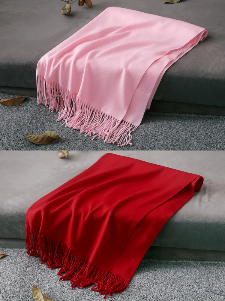 Women winter scarf Solid color imitation cashmere scarf for women long warm Shawls Wraps scarves for ladies luxury Tippet stole
Women winter scarf Solid color imitation cashmere scarf for women long warm Shawls Wraps scarves for ladies luxury Tippet stole