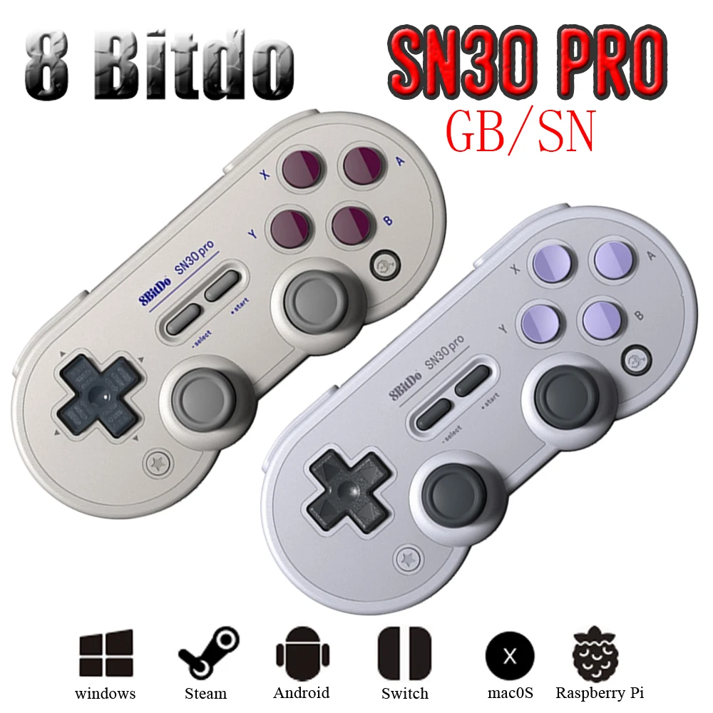 8bitdo SF30 Pro SN30 Pro геймпад для Nintendo Switch Android джойстик беспроводной Bluetooth игровой контроллер
8bitdo SF30 Pro SN30 Pro геймпад для Nintendo Switch Android джойстик беспроводной Bluetooth игровой контроллер