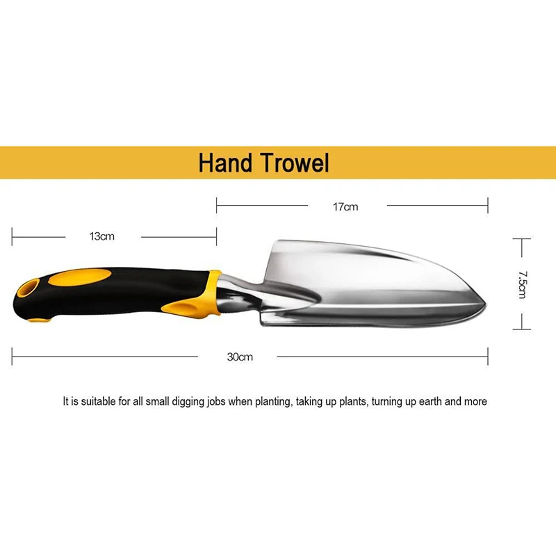 Maxjaa Garden Tool Hand Shovel Bonsai Shovel Rake Field Cultivator Weeding Tool with Ergonomic Handle for Garden Lawn Transplant
Maxjaa Garden Tool Hand Shovel Bonsai Shovel Rake Field Cultivator Weeding Tool with Ergonomic Handle for Garden Lawn Transplant