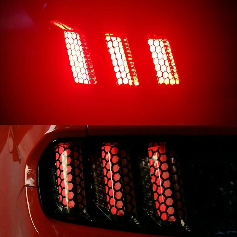 Car Rear Tail Light Lamp Stickers Honeycomb Type Decal Carbon Fiber Style 48 x 30cm
Car Rear Tail Light Lamp Stickers Honeycomb Type Decal Carbon Fiber Style 48 x 30cm