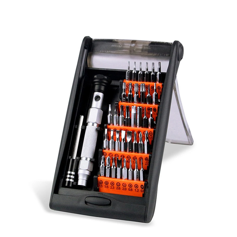 38 in 1 Screwdrivers Set Precision Screwdriver bit set Laptop Mobile phone Repair Tools Kit Precise Screw Driver Hand tools 
38 in 1 Screwdrivers Set Precision Screwdriver bit set Laptop Mobile phone Repair Tools Kit Precise Screw Driver Hand tools