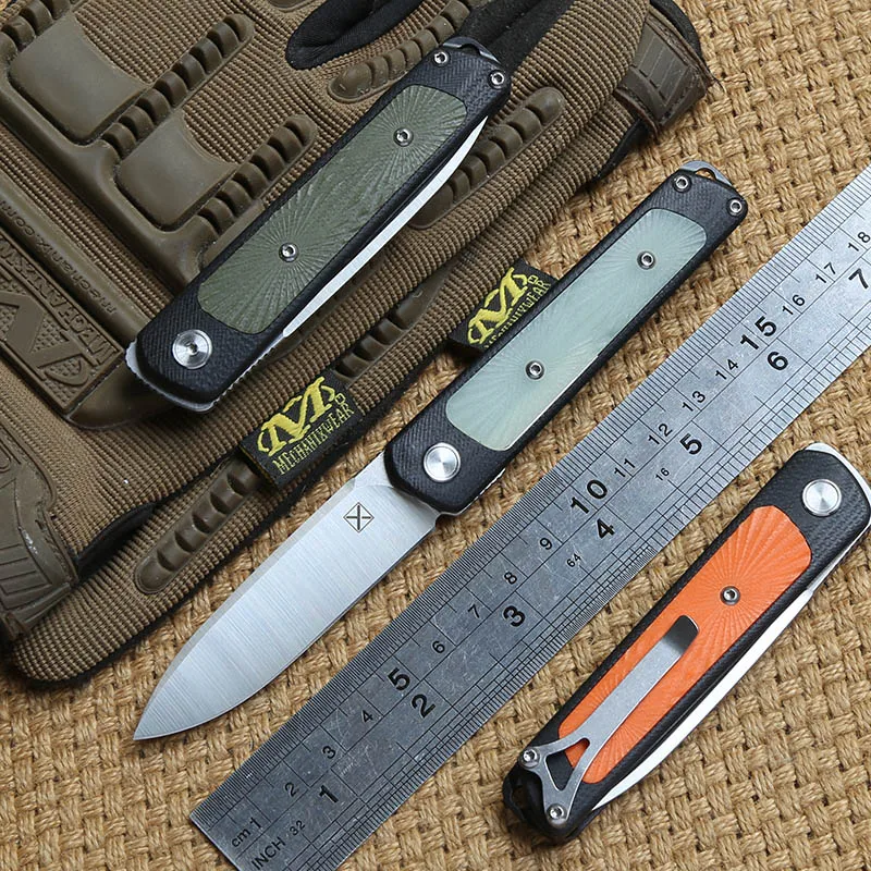 Складной нож DICORIA mi ni YX-622 с шарикоподшипником, лезвие 14C28N, Ручка G10, походные, охотничьи, карманные ножи для повседневного использования
Складной нож DICORIA mi ni YX-622 с шарикоподшипником, лезвие 14C28N, Ручка G10, походные, охотничьи, карманные ножи для повседневного использования