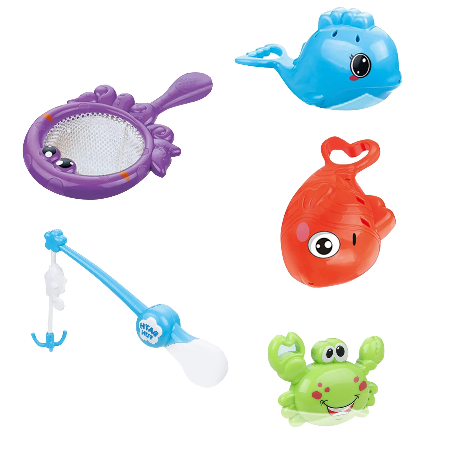 Cute Cartoon Baby Bath Toys 2-in-1 Waterproof Safe Bathtub Fishing Games Summer Kids Bathtub Toys Swimming Bathroom Water Toys
Cute Cartoon Baby Bath Toys 2-in-1 Waterproof Safe Bathtub Fishing Games Summer Kids Bathtub Toys Swimming Bathroom Water Toys