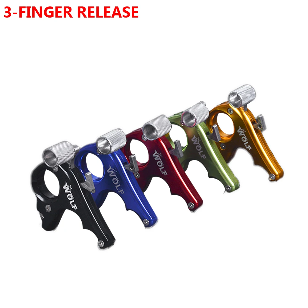 Bow Release 3 Finger Aluminum Alloy Release Aid Automatic Archery Caliper Release for Target Compound Bow
Bow Release 3 Finger Aluminum Alloy Release Aid Automatic Archery Caliper Release for Target Compound Bow