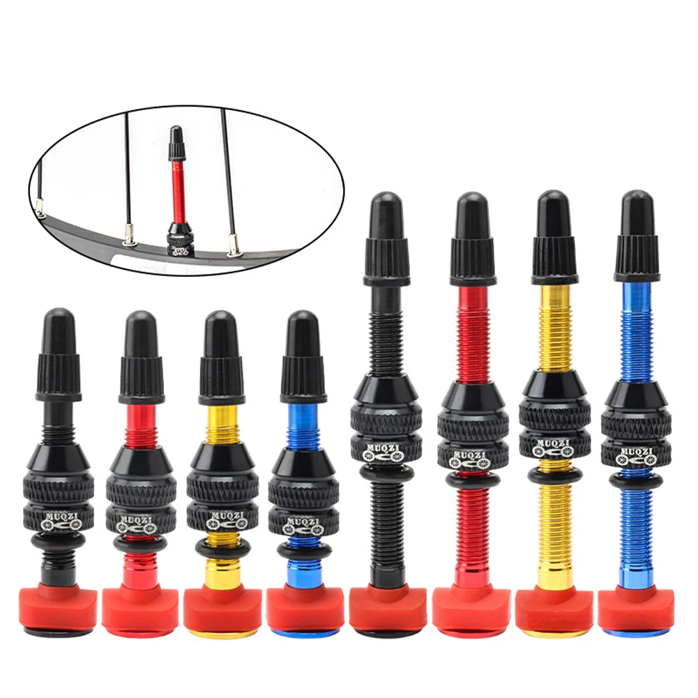 2pcs Bicycle Valves Bike Tubeless Presta Valve Stem 40mm/60mm Aluminum Alloy No Tubes Bike Valve Adapter Bicycle Valve Core Cap
2pcs Bicycle Valves Bike Tubeless Presta Valve Stem 40mm/60mm Aluminum Alloy No Tubes Bike Valve Adapter Bicycle Valve Core Cap