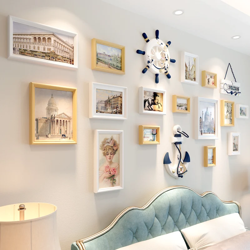 Mediterranean Photo Frame Set Hanging Wall Decoration Background Mural Creative Bedroom Celosia Madera Nordic Decoration EF50ZP
Mediterranean Photo Frame Set Hanging Wall Decoration Background Mural Creative Bedroom Celosia Madera Nordic Decoration EF50ZP