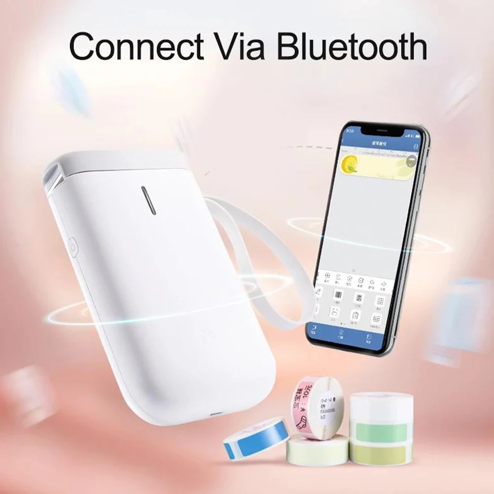 D11 Wireless Label Printer Portable Pocket Label Printer Bluetooth Thermal Label Printer Fast Printing Home Use Office 
D11 Wireless Label Printer Portable Pocket Label Printer Bluetooth Thermal Label Printer Fast Printing Home Use Office