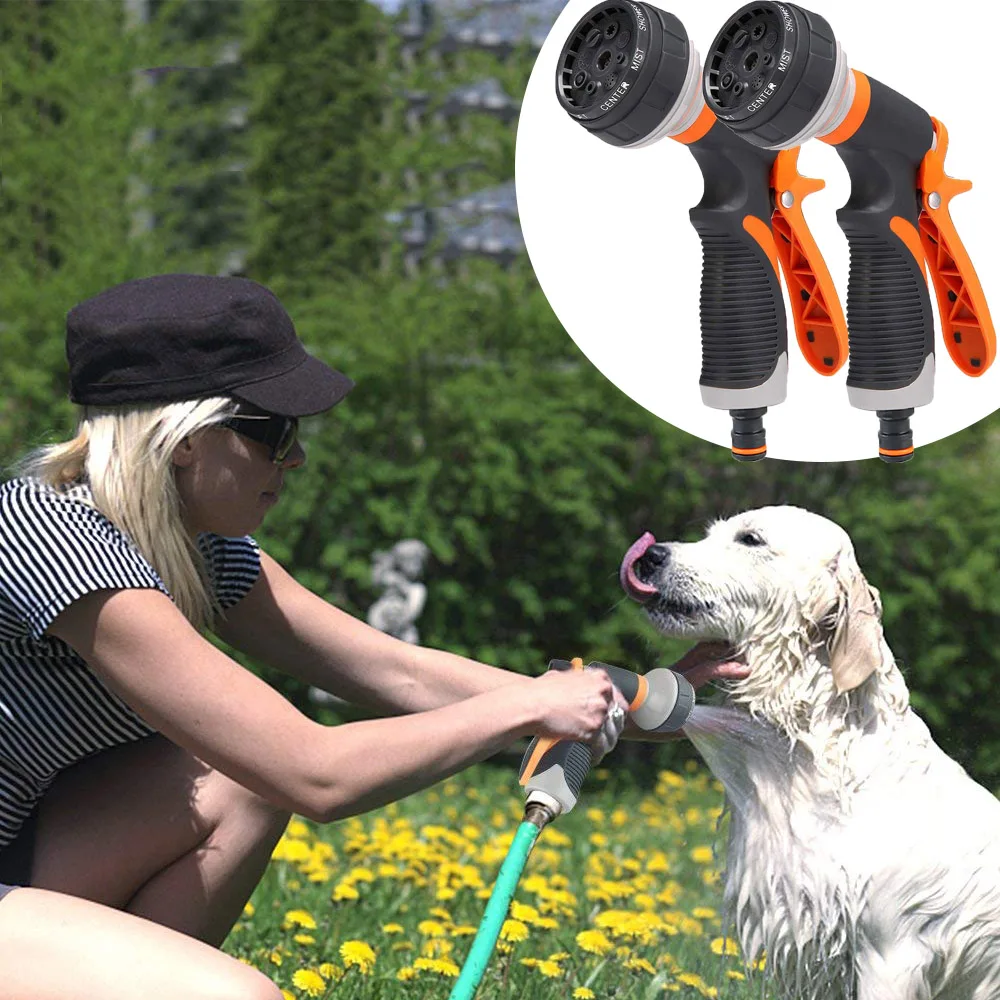 "New 8 Patterns Spray Lawn Watering Multifunction Car Wash High Pressure Durable Hand-held Tools Hose Sprinkle Nozzle Garden 201
"New 8 Patterns Spray Lawn Watering Multifunction Car Wash High Pressure Durable Hand-held Tools Hose Sprinkle Nozzle Garden 201