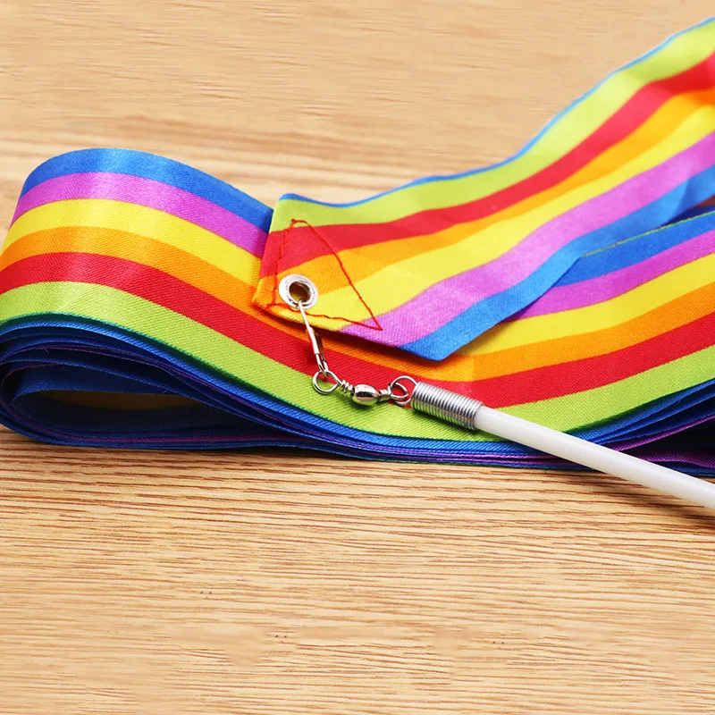 2M/4M Colorful Gym Ribbons Dance Ribbon Rhythmic Art Gymnastic Ballet Streamer Twirling Rod Stick For Gym Training Professional
2M/4M Colorful Gym Ribbons Dance Ribbon Rhythmic Art Gymnastic Ballet Streamer Twirling Rod Stick For Gym Training Professional