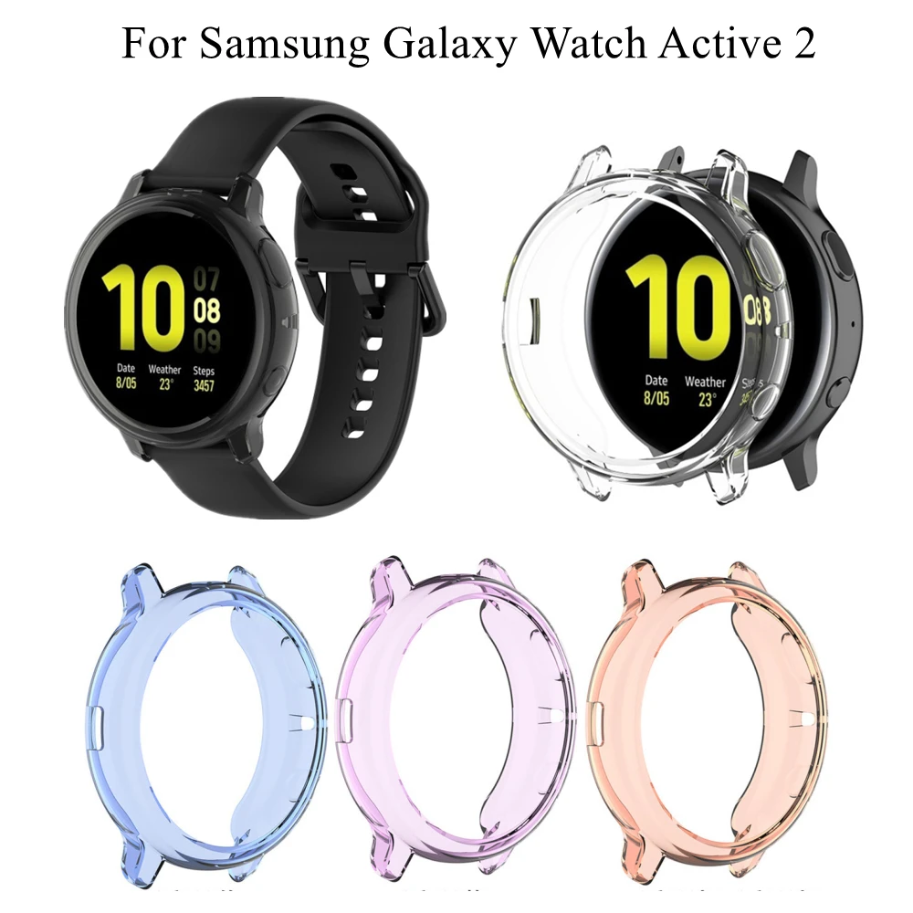 Case For Samsung Galaxy Watch Active 2 44mm 40mm Bumper Transparent Protection Shell Frame For Active2 Cover Accessories
Case For Samsung Galaxy Watch Active 2 44mm 40mm Bumper Transparent Protection Shell Frame For Active2 Cover Accessories