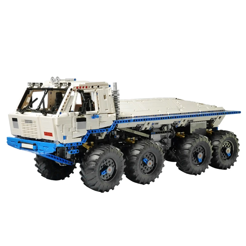 3599 PCS MOC DIY High-tech Eight Wheel Truck Car Motor Power Function Building Blocks Transportation Vehicle Block Model Toys
3599 PCS MOC DIY High-tech Eight Wheel Truck Car Motor Power Function Building Blocks Transportation Vehicle Block Model Toys