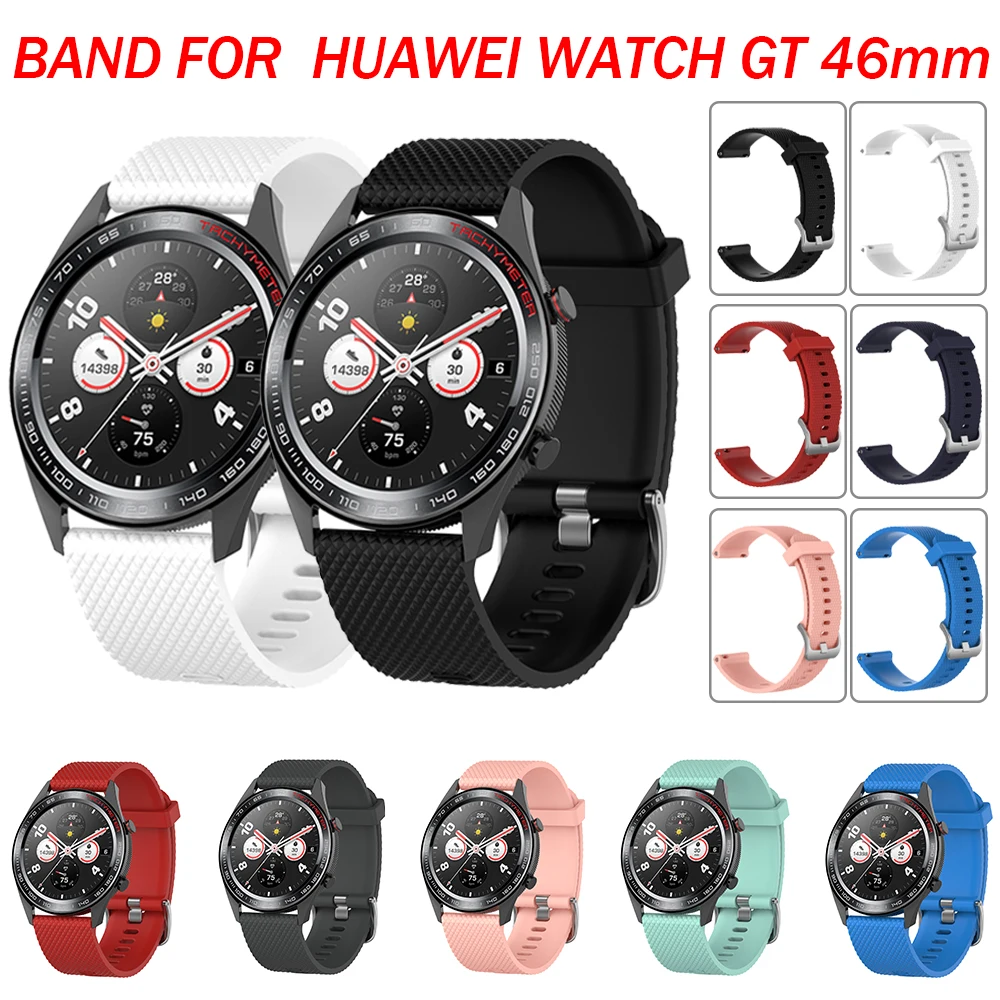 22mm New Sport Silicone Strap for HUAWEI WATCH GT 46mm Wrist Band Bracelet Watchband Replaceable Straps Correa Accessories Bands
22mm New Sport Silicone Strap for HUAWEI WATCH GT 46mm Wrist Band Bracelet Watchband Replaceable Straps Correa Accessories Bands