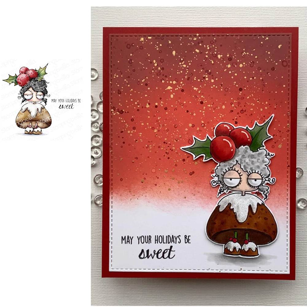 Christmas pudding stamp Metal Cutting Die And Stamps Scrapbooking Background Diy Decoration Craft Embossing
Christmas pudding stamp Metal Cutting Die And Stamps Scrapbooking Background Diy Decoration Craft Embossing