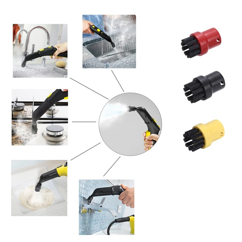 for Karcher SC1 Large Round Brush Big Round Brush for Steam Cleaner 2.863-022.0 Big Round Brush Steam Cleaner Brush Head 
for Karcher SC1 Large Round Brush Big Round Brush for Steam Cleaner 2.863-022.0 Big Round Brush Steam Cleaner Brush Head