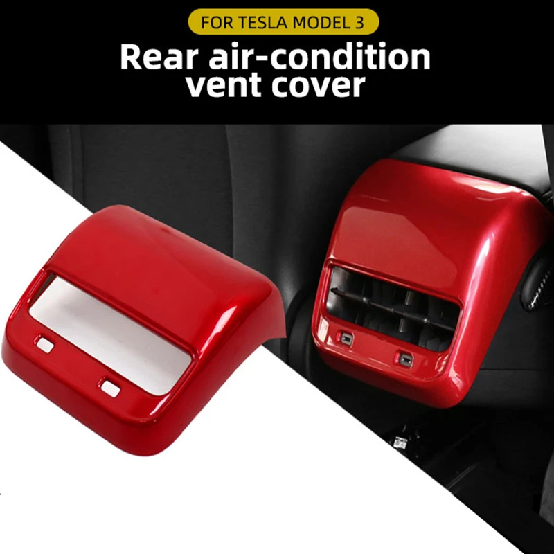Auto Parts TESLA Model 3 2017-2019 Rear Air-conditioning Vents Decorative Shells Interior Parts Automotive Products
Auto Parts TESLA Model 3 2017-2019 Rear Air-conditioning Vents Decorative Shells Interior Parts Automotive Products