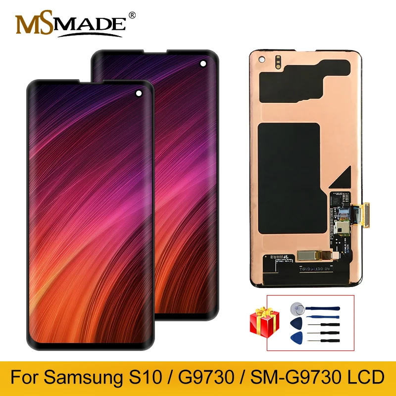 Original S10 For Samsung Galaxy S10 Display SM-G973U LCD Display Touch Screen Digitizer Replacement Parts For SM-G973F/DS LCD
Original S10 For Samsung Galaxy S10 Display SM-G973U LCD Display Touch Screen Digitizer Replacement Parts For SM-G973F/DS LCD