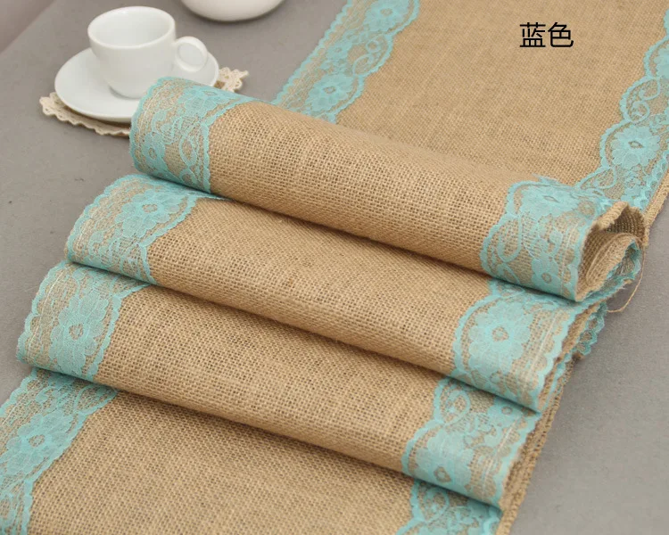 Vintage Retro Burlap Linen Jute Event Party Supplies Grass Wedding Table Cloth Tablecloth Christmas White Lace Table Runner
Vintage Retro Burlap Linen Jute Event Party Supplies Grass Wedding Table Cloth Tablecloth Christmas White Lace Table Runner