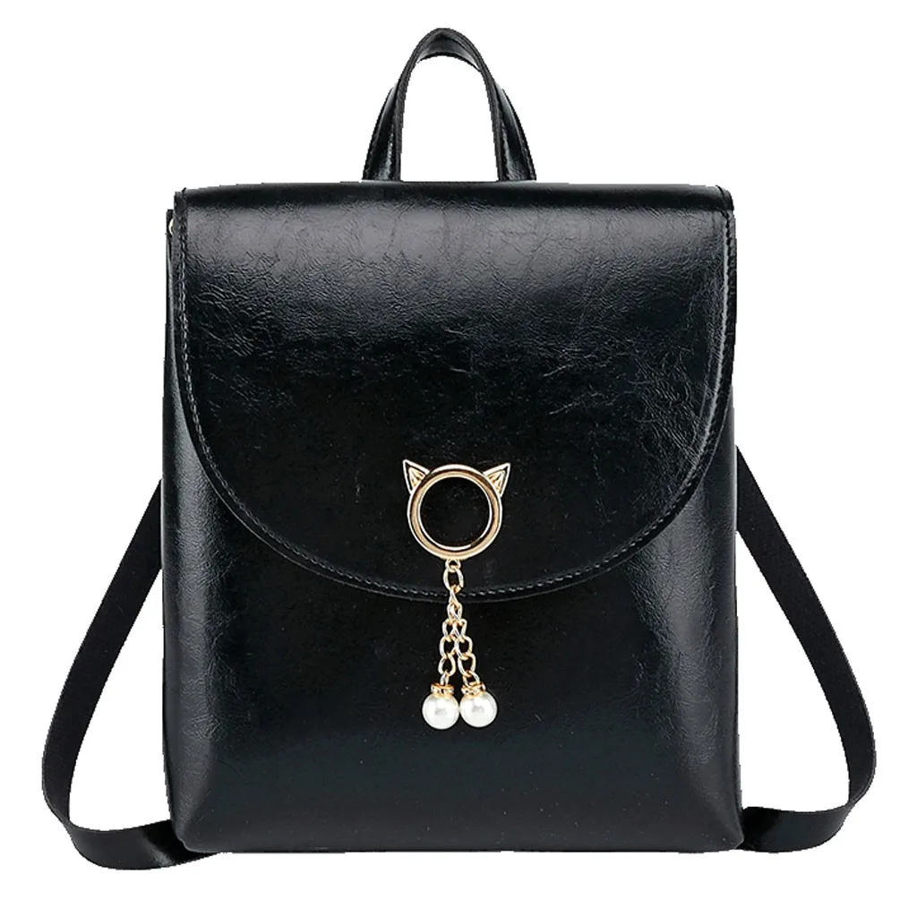 Fashion Women Small Backpack Ladies Cartoon Chain Leather Double Shoulder Bags Female Girl Schoolbag Travel Shopping Backpacks
Fashion Women Small Backpack Ladies Cartoon Chain Leather Double Shoulder Bags Female Girl Schoolbag Travel Shopping Backpacks