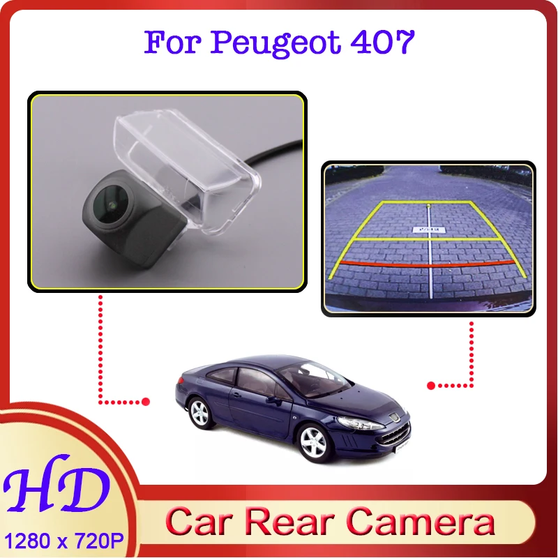 Автомобильная камера заднего вида «рыбий глаз» для Peugeot 407 2006 ~ 2008, HD камера заднего вида с функцией ночного видения, 720P
Автомобильная камера заднего вида «рыбий глаз» для Peugeot 407 2006 ~ 2008, HD камера заднего вида с функцией ночного видения, 720P