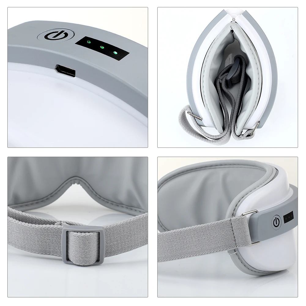 Bluetooth Smart Vibration Eye Massager Eye Care Instrumen Heating Music Relieves Fatigue And Dark Circles Therapy Massager
Bluetooth Smart Vibration Eye Massager Eye Care Instrumen Heating Music Relieves Fatigue And Dark Circles Therapy Massager