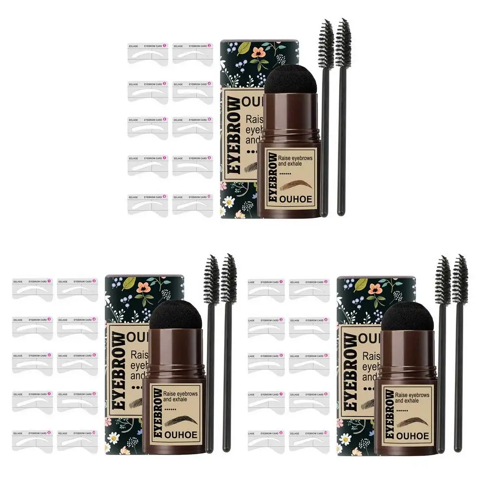6 Colors 13pcs Brow Stamp Shaping Kit Eyebrow Brush Eyebrow Print Eyebrow Card Quick Natural Eyebrow Makeup Tool
6 Colors 13pcs Brow Stamp Shaping Kit Eyebrow Brush Eyebrow Print Eyebrow Card Quick Natural Eyebrow Makeup Tool