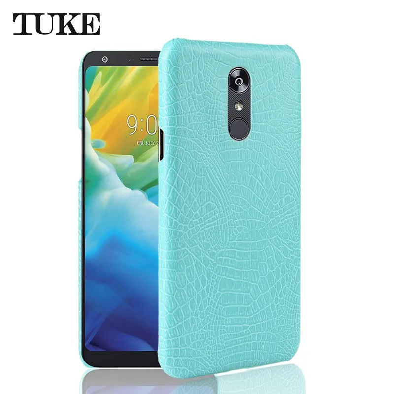 Для SamSung Galaxy A10E A80 N40 Note 10 Pro Жесткий чехол с крокодиловым узором ПК + задняя крышка