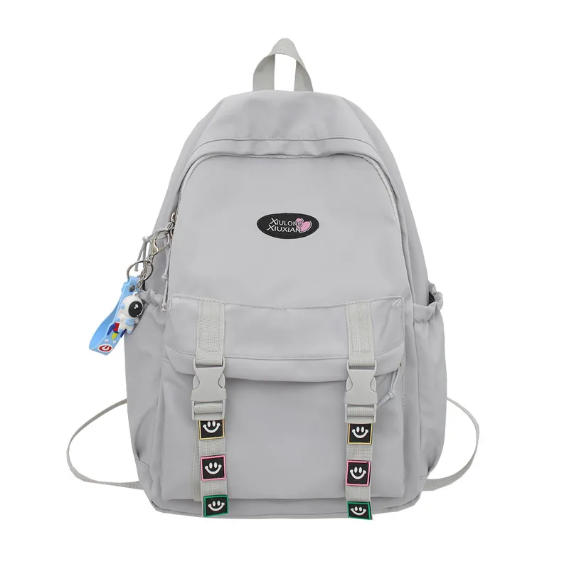 Male Women Nylon School Bag Casual Backpack Unisex Travel Cute Buckle For Teenage Girls Laptop Student College Female Bags
Male Women Nylon School Bag Casual Backpack Unisex Travel Cute Buckle For Teenage Girls Laptop Student College Female Bags
