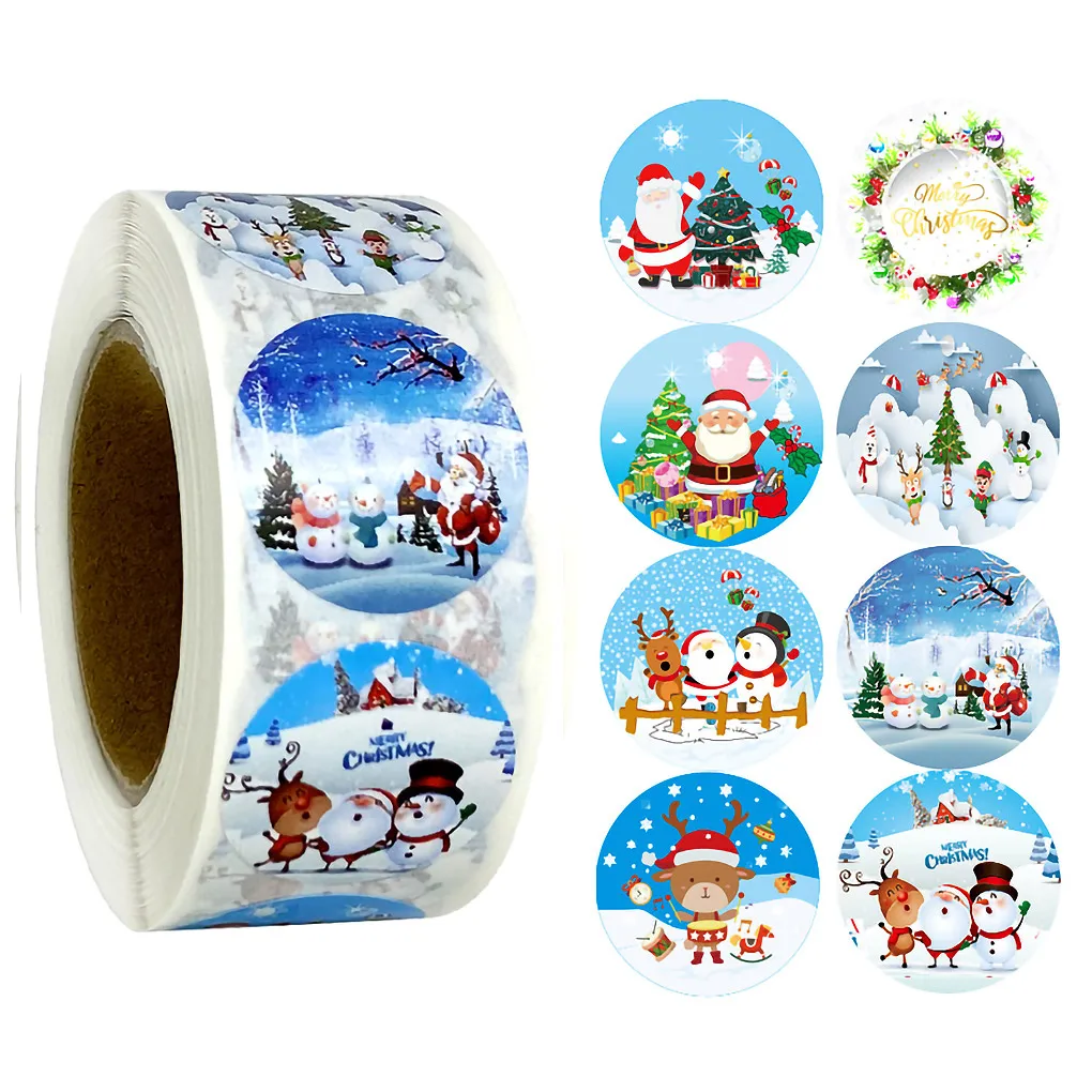 500pcs Merry Christmas Stickers Christmas Tree Elk Candy Bag Sealing Sticker Christmas Gifts Box Labels DIY Decorations New Year
500pcs Merry Christmas Stickers Christmas Tree Elk Candy Bag Sealing Sticker Christmas Gifts Box Labels DIY Decorations New Year