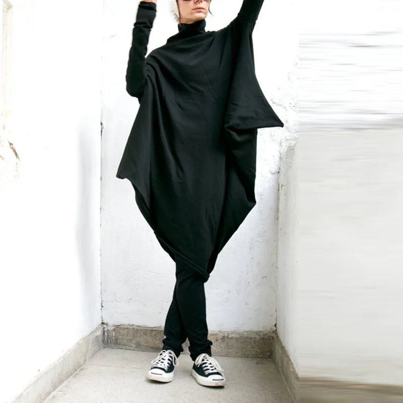 ZANZEA M- Women Fashion Casual Oversized Long Sleeve Pockets Turtleneck Irregular Hem Baggy Pullover Dress Kaftan
ZANZEA M- Women Fashion Casual Oversized Long Sleeve Pockets Turtleneck Irregular Hem Baggy Pullover Dress Kaftan