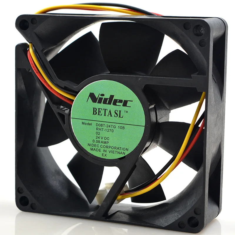 Оригинальный для NIDEC D08T-24TG 10B DC 24V 0.09A 80258 см 3 провода Вентилятор охлаждения
Оригинальный для NIDEC D08T-24TG 10B DC 24V 0.09A 80258 см 3 провода Вентилятор охлаждения