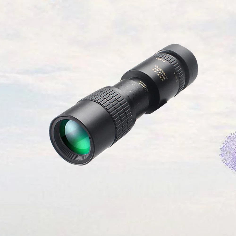 10-30x30 Zoom Mini Portable Pocket Monocular Telescope for Outdoor Travel Camping Optical Scope Tripod (Black)
10-30x30 Zoom Mini Portable Pocket Monocular Telescope for Outdoor Travel Camping Optical Scope Tripod (Black)